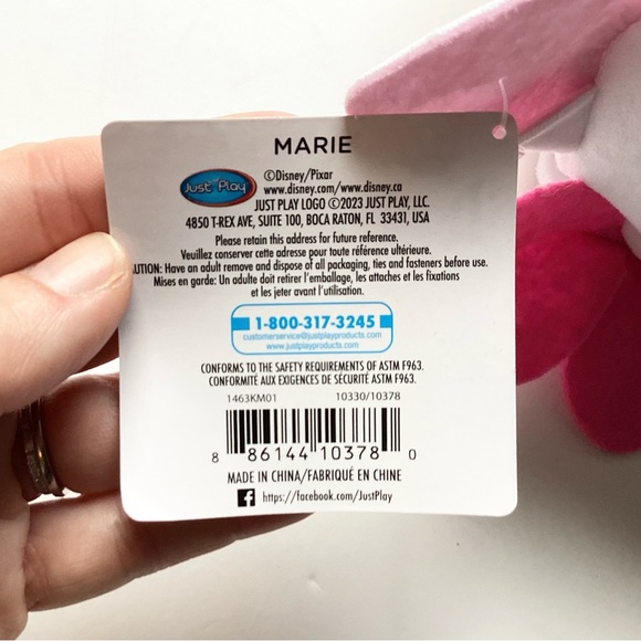 NWT Disney Tsum Tsum Aristocats Marie Cat 8” Plush Stuffed Animal - Picture 6 of 8